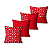 Almofada Decorativa - Natal / Estampado Vermelho - Imagem 1