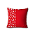 Almofada Decorativa - Natal / Estampado Vermelho - Imagem 3