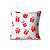 Almofada Decorativa - Natal / Estampado Vermelho/ Branco - Imagem 5