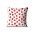 Almofada Decorativa - Natal / Estampado Vermelho/ Branco - Imagem 3