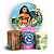 Kit Veste Facil Festa - Moana 2 filme Color - Imagem 1