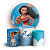Kit Veste Facil Festa - Moana 2 filme Azul - Imagem 1