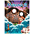 Painel Decorativo interativo vazado - Moana 2 - Imagem 1
