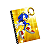 Adesivo de Caderno - Sonic 2 - Imagem 1