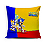 Almofada Cheia Quadrada - Sonic 3 colors - Imagem 1