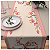 Caminho de Mesa Estampas - Páscoa rosé - Imagem 1