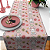 Caminho de Mesa Estampas - Páscoa rosa coelhinho - Imagem 1