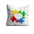 Almofada Cheia - Autismo/Autista/ Campanha Abril azul 4 - Imagem 1