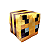 Almofada Cubo Minecraft Abelha Bloco - Imagem 1