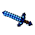 Almofada 3d - Minecraft Formato Espada Pixels Verde - Imagem 4