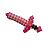 Almofada 3d - Minecraft Formato Espada Pixels Verde - Imagem 3