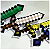 Almofada 3d - Minecraft Formato Espada Pixels Verde - Imagem 5