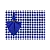 Jogo Americano Mesa Posta Junino - Azul Xadrez - Imagem 2