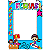 Placa Moldura Férias - em PS - Imagem 1