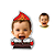 Almofadas 3D Fun - Coloque seu rosto no seu personagem Raiva - Imagem 1