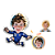 Almofadas 3D Fun - Coloque seu rosto no seu personagem Futebol - Imagem 1