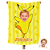 Toalha Fun poket infantil - Seu rosto no personagem Picachu - Imagem 1