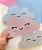 Placa infantil Nuvem feliz Sorrindo (cores) - em Ps - Imagem 1
