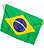 Bandeira do Brasil Pequena - 90x60cm - Imagem 2