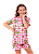 Pijama Baby-Doll Infantil Bobbie goods rosa - Imagem 1
