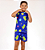 Pijama Baby-Doll Infantil Masculino Dino Azul Escuro - Imagem 2