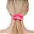 Kit de Scrunchies outubro rosa xuxinha de cabelo lembrancinha para clientes outubro rosa - Imagem 4