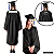 Beca,Toga, Bata, túnica unissex Preto- para graduação adultos Personalizado - Imagem 1
