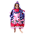 Toalha de praia com capuz - infantil Princesa - Imagem 1