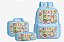 Kit Mochila Escolar - Bobbie goods azul claro - Imagem 1