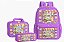 Kit Mochila Escolar - Bobbie goods lilás - Imagem 1