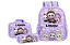 Kit Mochila Escolar - Labubu lilás - Imagem 1