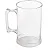 CANECA DE ACRILICO TRANPARENTE 300ML - Imagem 1