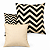 Almofada cheia unid. chevron - outono - Imagem 1
