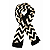 Cachecol Echarpe Grande chevron - Outono - Imagem 1