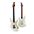 GUITARRA COM EFEITOS GTRS S800 BRANCA VINTAGE GTRS MOOER - Imagem 1