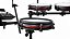 BATERIA ELETRONICA ALESIS NITRO MAX KIT 8 PEÇAS 440 SONS - Imagem 6