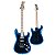 GUITARRA SHELTER STRATO ST BASSWOOD HSS SSW DARK NIGHT - Imagem 1