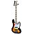 BAIXO SHELTER JAZZ BASS CAPTADOR 5 CORDA SUNBURST SHJB75 PRO - Imagem 4