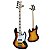 BAIXO SHELTER JAZZ BASS CAPTADOR 5 CORDA SUNBURST SHJB75 PRO - Imagem 3