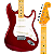 GUITARRA STRATO C/ BAG VINTAGE PLUS VERMELHA SST 57 CAR SX - Imagem 1