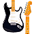 GUITARRA STRATO C/ BAG VINTAGE PLUS PRETA SST 57 BK SX - Imagem 1