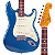 GUITARRA STRATO C/ BAG VINTAGE PLUS AZUL SST 62 LPB SX - Imagem 1