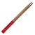 BAQUETA RED HICKORY AMERICANO PROSTICK USA 5A LONG CLEVERSON - Imagem 1