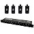 KIT AMPLIFICADOR AF8X 8 CANAIS XLR + 04X CONTROLADOR DE VOLUME MOD BP1 - SANTO ANGELO - Imagem 1