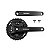 PEDIVELA SHIMANO ALTUS FC-MT101 40/30/22D 175MM QUADRADA 9V - Imagem 4