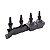 Bobina de Ignição Citroen C3 2002/2010 1.6 16V HBI0031 HELLA - Imagem 1