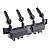 Bobina de Ignição Peugeot 207/Citroen C3 2003/2015 1.4 8V HBI0036 HELLA - Imagem 1