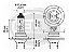 Lampada H7 Hella White Light 55w (par) - Imagem 2