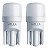 Par Lâmpada Led Pingo Hella Esmagada W5w T10 5000k 2pc 12v - Imagem 2