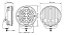 Farol 7 Pol (18cm) Original Hella Black Blade Drl Branco/âmbar - Imagem 5